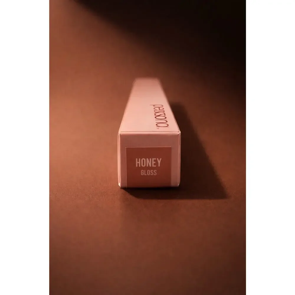 persona - Lip Gloss - Shade Honey Gloss - Vegan & Gluten Free - 6 mL